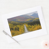 世界のトップへのデンプスター高速道路 長方形シール (封筒)