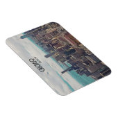 世界のトップ、シカゴ、カスタマイズ可能な日付 マグネット (右側)