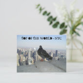 世界のトップ – NYC ポストカード (スタンド正面)