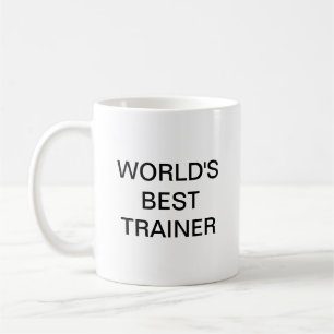 世界のトレーナー·最高のコーヒー·マグ コーヒーマグカップ
