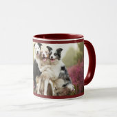 世界のドッ最高のグス・パパの写真立てコーヒー  マグカップ (正面右)