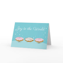 世界のドーナツ|の挨拶状への喜び