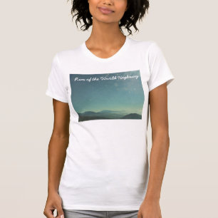 世界のハイウェーの縁 Tシャツ