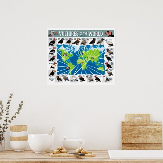 世界のハゲワシ ポスター (キッチン)
