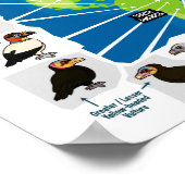 世界のハゲワシ ポスター (角)