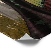 世界のハロウィーンでプリンセスがいっぱい魔女 ポスター (角)