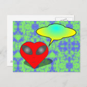 世界のバレンタインデーのカード シーズンポストカード (正面/裏面)