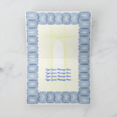 世界のパパ証明最高の書を作る カード (内部)