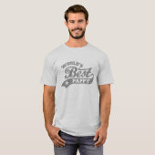 世界のパピ最高のー Tシャツ (正面フル)