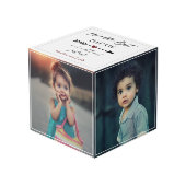 世界のパプ最高のーと最も愛されたフォトギフトキューブ フォトキューブ (正面アングル)