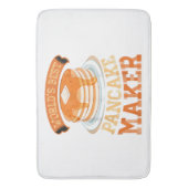 世界のパンケ最高のーキメーカー – パンケおもしろいーキメーカー バスマット (正面縦)