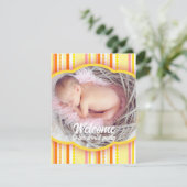 世界のパーティー写真の招待カードへようこそ 招待状 (スタンド正面)