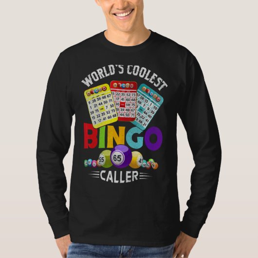 世界のビンゴクールコーラービンゴプレーヤー Tシャツ (正面)