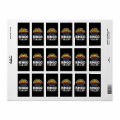 世界のビンゴクールコーラー ラベル (フルシート)