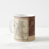 世界のフェアシカゴ土産マップ1893年コーヒーマグ コーヒーマグカップ (正面左)