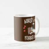 『世界のフェレ最高のット・マム』  コーヒーマグカップ (正面右)