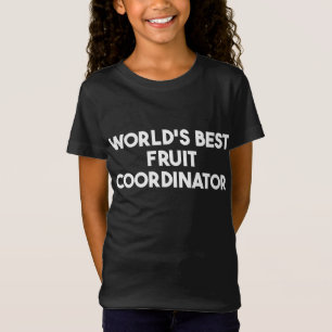 世界のフルーツ最高のコーディネーター Tシャツ