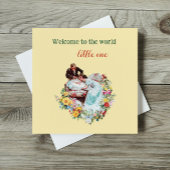 世界のフローラヴィンテージ新生児へようこそ