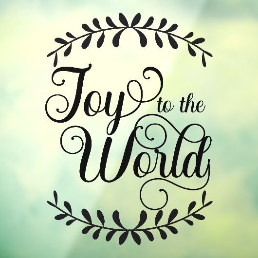 世界のブラックビジネスへのクリスマスの喜び ウィンドウサイン (シート3)