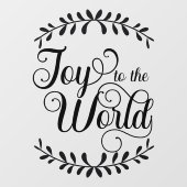 世界のブラックビジネスへのクリスマスの喜び ウィンドウサイン (シート)