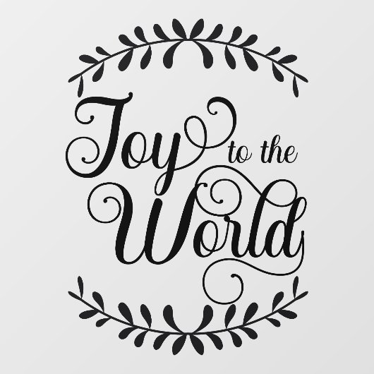 世界のブラックビジネスへのクリスマスの喜び ウィンドウサイン (シート)