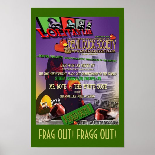 世界のヘビー級フラッグ・アウト選手権06 ポスター (正面)