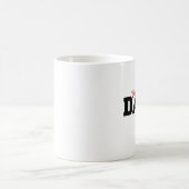 世界のベストのお父さん コーヒーマグカップ (中央)