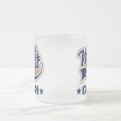 世界のベストのコーチ フロストグラスマグカップ (中央)