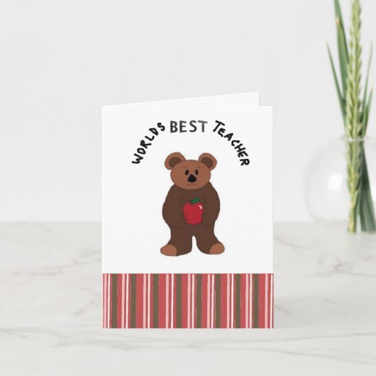 世界のベストの先生 シーズンカード (正面)