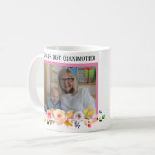 世界のベストの祖母 コーヒーマグカップ (正面左)