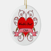 世界のベストはできます セラミックオーナメント (右)