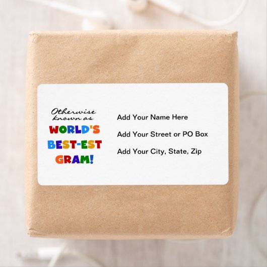 世界のベスト米国東部標準時刻のグラムのギフトとしてさもなければ知られていて ラベル (インサイチュ)