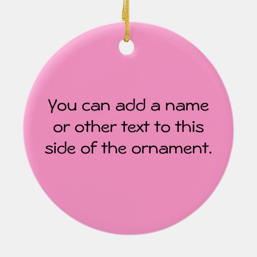 世界のベスト米国東部標準時刻の祖母の黒のTシャツおよびギフト セラミックオーナメント (裏面)