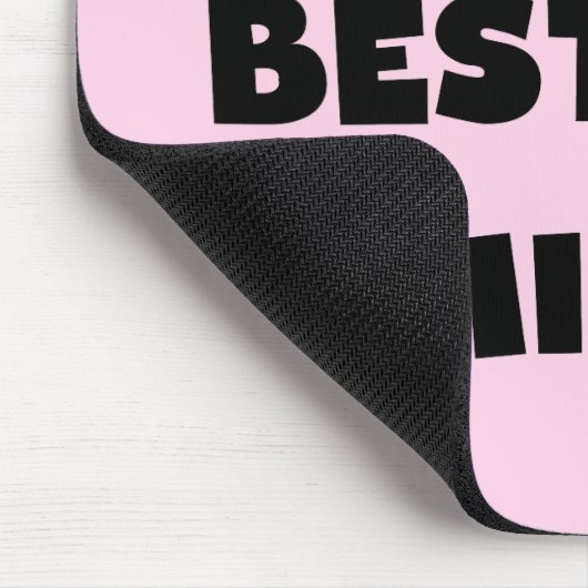 世界のベスト米国東部標準時刻のMimi黒い文字のTシャツおよびギフト マウスパッド (コーナー)