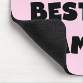 世界のベスト米国東部標準時刻Gammieの白黒ギフト マウスパッド (コーナー)