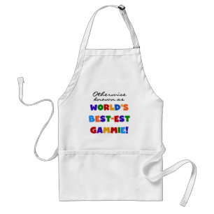 世界のベスト米国東部標準時刻GammieのTシャツおよびギフト スタンダードエプロン