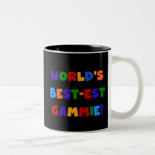 世界のベスト米国東部標準時刻Gammie明るい色のギフト ツートーンマグカップ