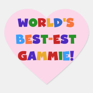 世界のベスト米国東部標準時刻Gammie明るい色のギフト ハートシール