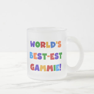 世界のベスト米国東部標準時刻Gammie明るい色のギフト フロストグラスマグカップ