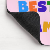 世界のベスト米国東部標準時刻Gammie明るい色のギフト マウスパッド (コーナー)