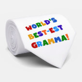 世界のベスト米国東部標準時刻Grammaの明るい色 ネクタイ (ロール)