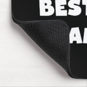 世界のベスト米国東部標準時刻Grammieの白いTシャツおよびギフト マウスパッド (コーナー)