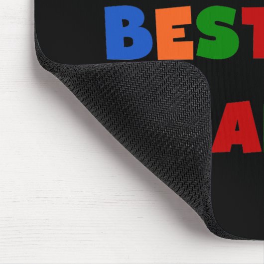 世界のベスト米国東部標準時刻Granmaの明るい色 マウスパッド (コーナー)