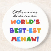 世界のベスト米国東部標準時刻Memawとしてさもなければ知られていて コースター (正面)