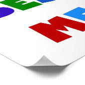 世界のベスト米国東部標準時刻Memawとしてさもなければ知られていて ポスター (角)