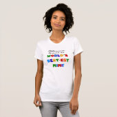 世界のベスト米国東部標準時刻Mimi明るい色のTシャツのギフト Tシャツ (正面フル)
