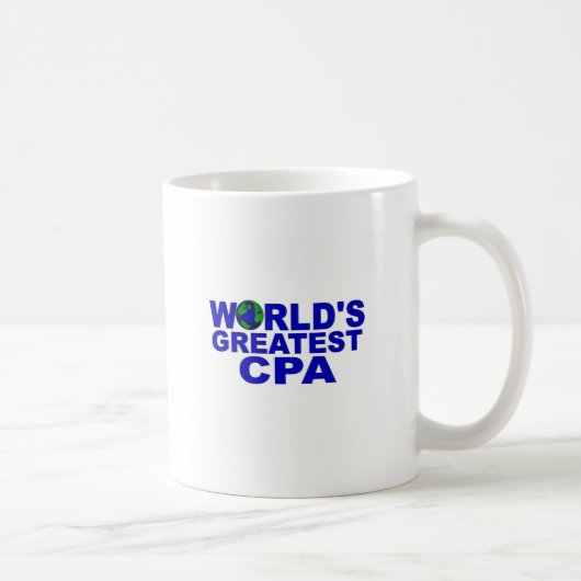 世界のベストCPA コーヒーマグカップ (右)