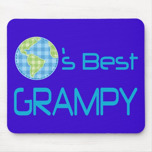 世界のベストGrampy マウスパッド (正面)