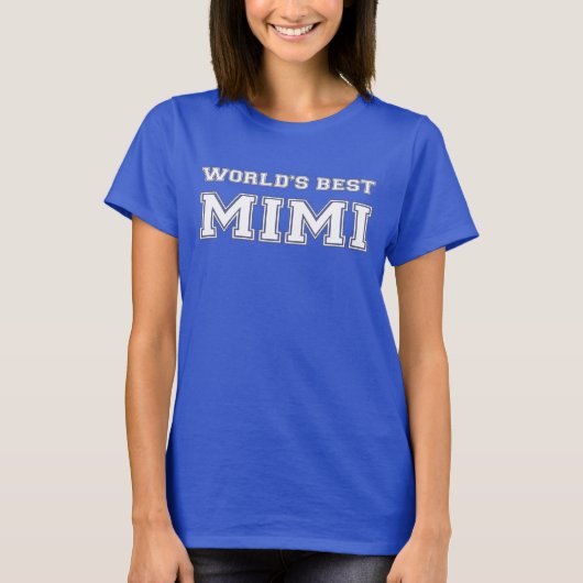 世界のベストMimi Tシャツ (正面)