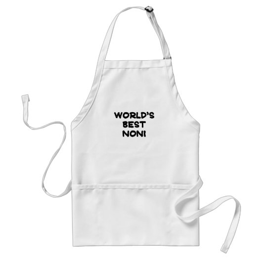 世界のベストNoni.png スタンダードエプロン (正面)